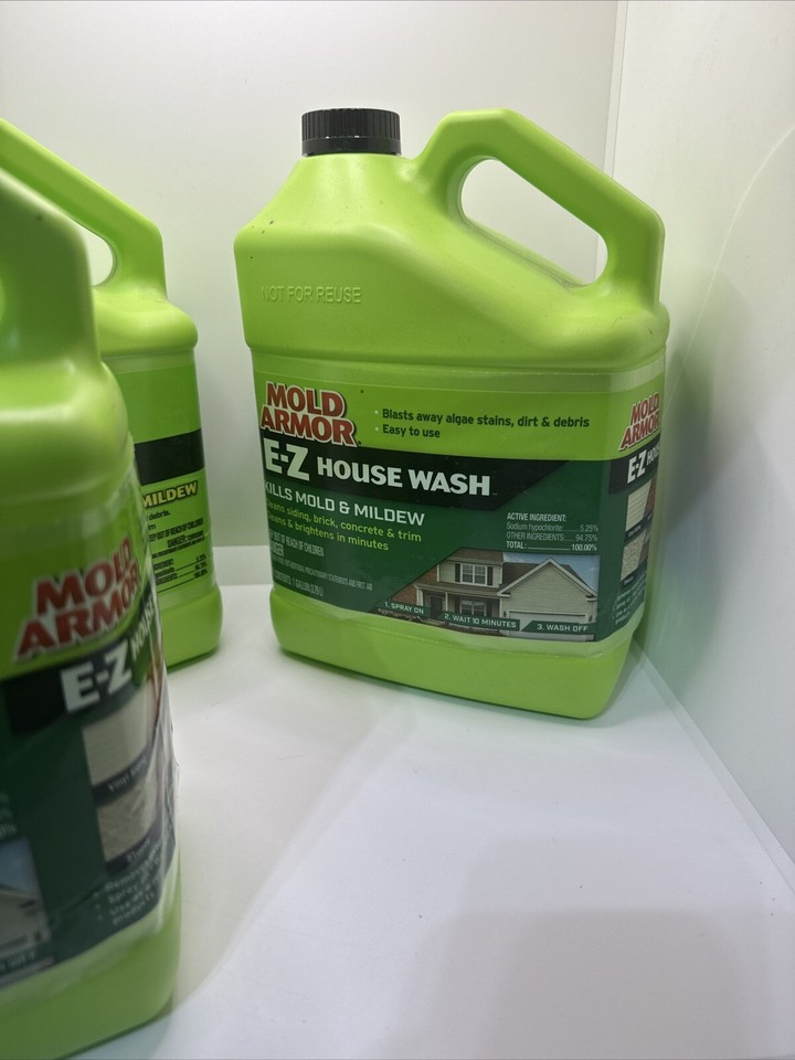 Mold Armor EZ House Wash Mold and Mildew Remover 3 Gallons New eBay