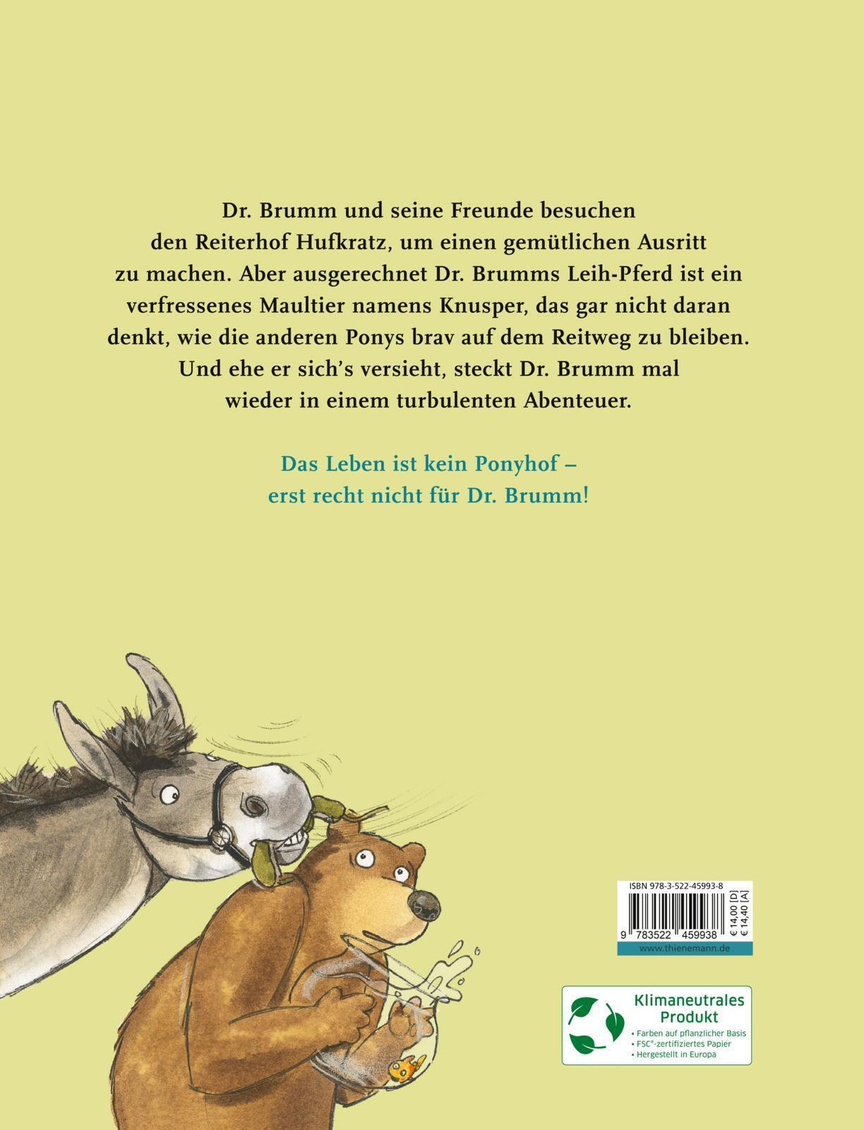 Thumbnail - Dr. Brumm: Dr. Brumm Auf Dem Ponyhof | Daniel Napp | Buch | Dr. Brumm