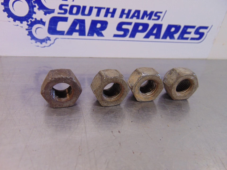 Juego de 4 tuercas de rueda Ford Ka MK1 96-08 19 mm pernos de acero Foto 2 de 4