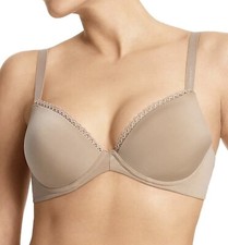 Calvin Klein Seductive Comfort Customized Lift Bra F2892 Tan Womens Size 32DDD
