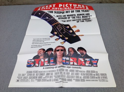 1999 Still Crazy Original Movie House Full Sheet Poster