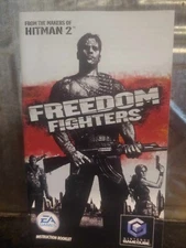 FREEDOM FIGHTERS Nintendo GameCube 2003 EA Games Original Instruction Booklet