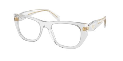 NEW Prada A18V Eyeglasses 12R1O1 Grey 100% AUTHENTIC