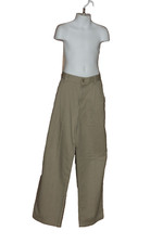 BOY'S OLD NAVY TWILL KHAKI PANTS-SIZE: 12 REG 13