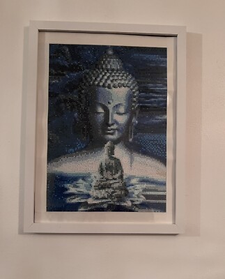 Fertig versiegelt gerahmt voller Bohrer Buddha Diamanten Gemälde Pls Beschreibung lesen