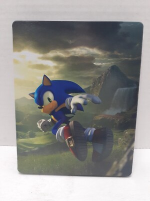  Steelbook Only  No Game: Sonic Frontiers Steelbook (GameStop Exclusive) New 