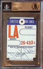 Nat King Cole d.1965 Signed Autograph Tag Singer Songwriter Unforgettable BAS