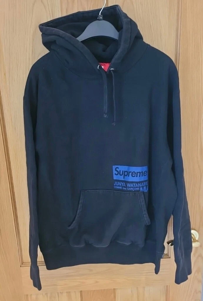 Sweat à capuche homme FW21 Supreme x Junya Watanabe CDG noir à capuche M Medium 