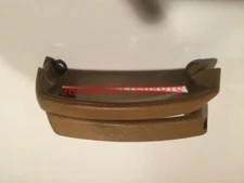 1965 thru 1977 Corvette Interior Door Pull Handles - Medium Saddle - NEW 