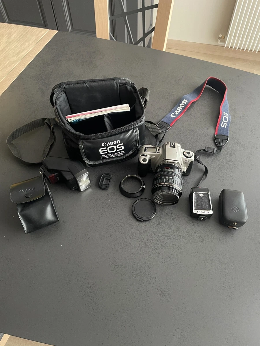 Appareil Photo Argentique Canon EOS 300 – Avec Grip Batterie 200, Occasion