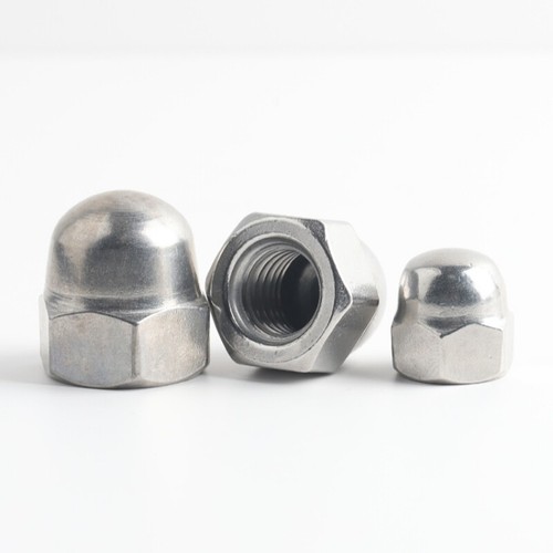 A2 Steel Standard Cap Acorn Hex Nuts UNC 6# 8# 10# 1/4 5/16 3/8 1/2 - Picture 2 of 30