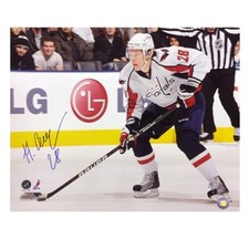 ALEXANDER SEMIN Signed Washington Capitals 16 X 20 Photo - 79073