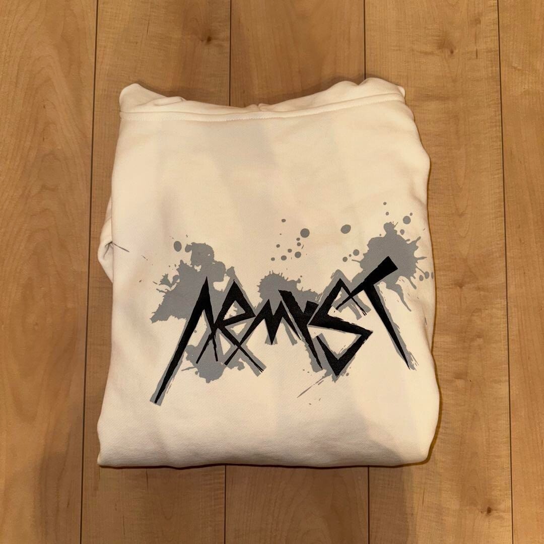 防弾少年団(BTS) - 新品 送料込 JUNG KOOK ARMYST パーカー フーディー BTS 白 BTS Jungkook ARMYST White hoodie official Artist Made