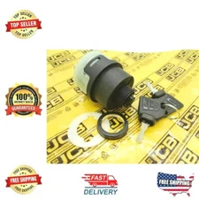 701/80184 701/45500 - JCB BACKHOE GENUINE JCB IGNITION SWITCH AND 2 KEY