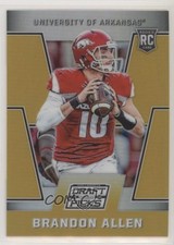 2016 Panini Prizm Collegiate Draft Picks Gold 7/10 Brandon Allen #164 u0u
