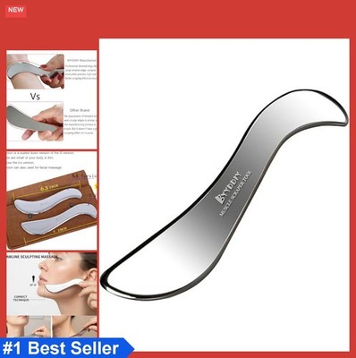 Stainless Steel Gua Sha Muscle Scraper Tool IASTM Scraping Massage for Physical