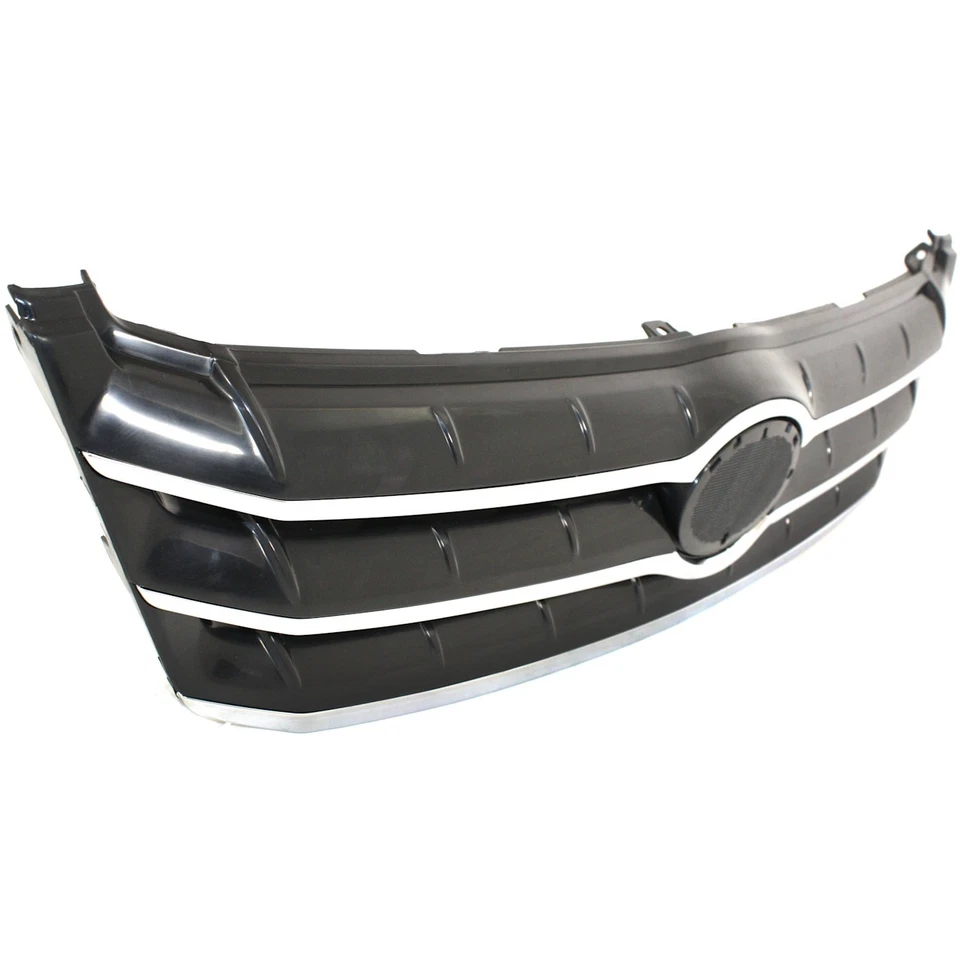 Grille 2005-2007 For Toyota Avalon Textured Black w/Chrome Molding - Image 3 of 4
