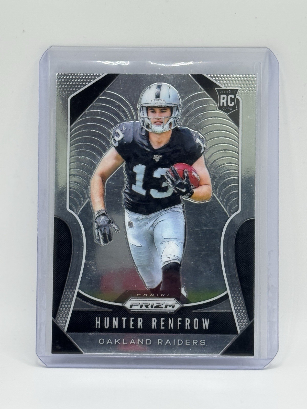 2019 Panini Prizm #357 Hunter Renfrow RC Oakland Raiders