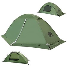 1-Man Camping Tent - 3/4 Season Waterproof Lightweight One