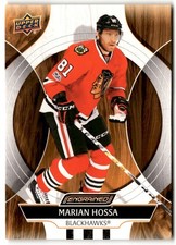 Marian Hossa 2024-25 UD Engrained Icons #97 Chicago Blackhawks