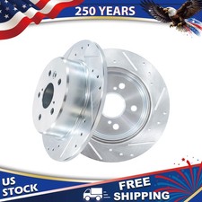 11.34" AWD Rear Drilled Brake Rotors for  Lexus RX3001999-2003 Toyota Highlander