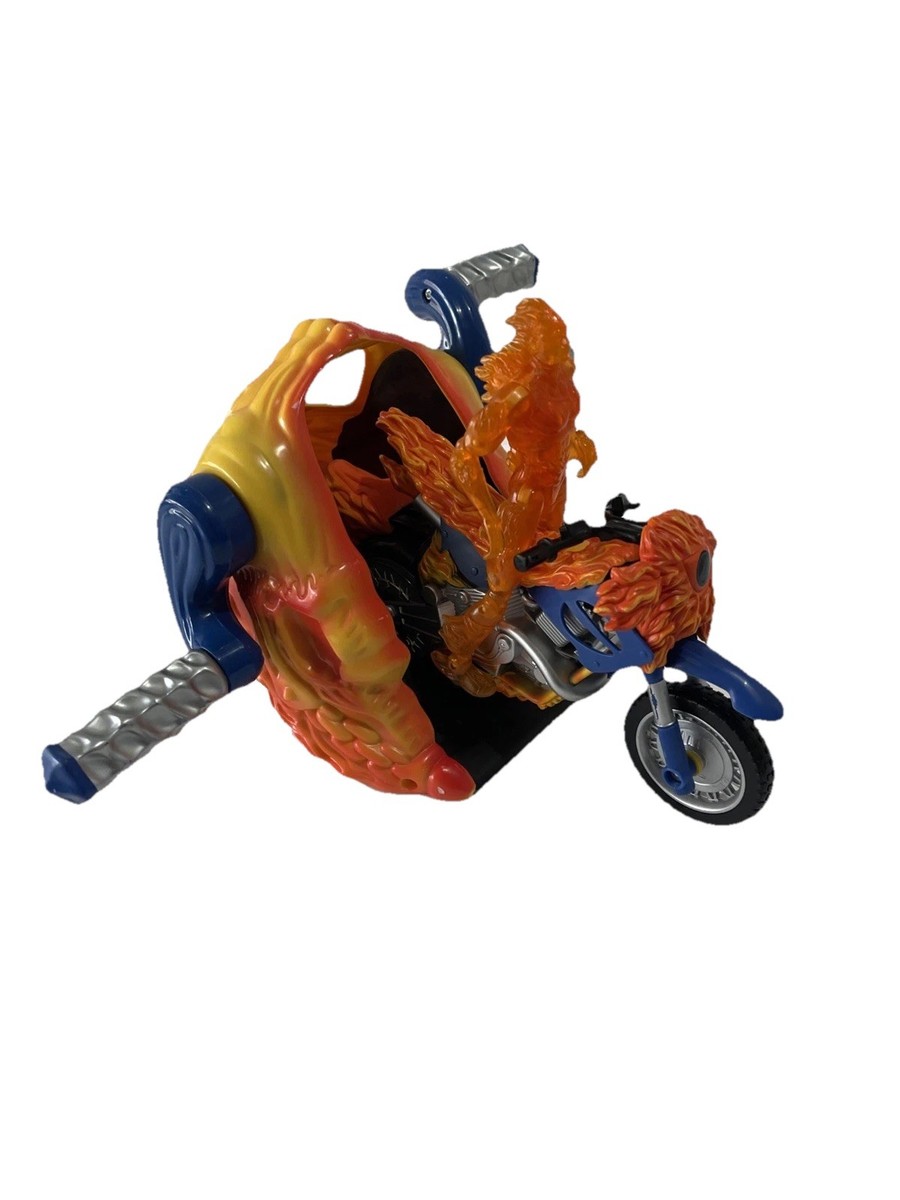 Ghost Rider 2006 Marvel Legends Hasbro Rev / wind Up Motorcycle