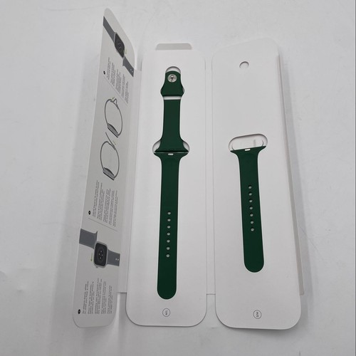 Genuine Apple Watch Sport Band Strap 45mm S/M & M/L Clover Green