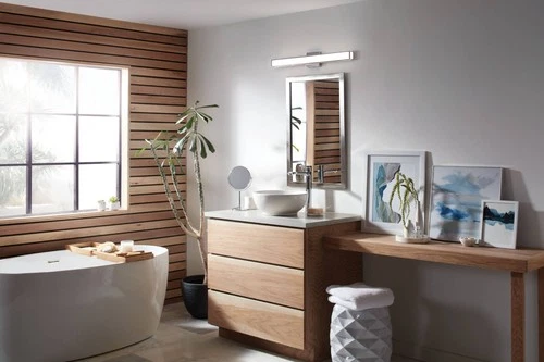 Hinkley Alto 30" Wide Chrome Modern Linear LED Bath Light - Picture 6 of 10