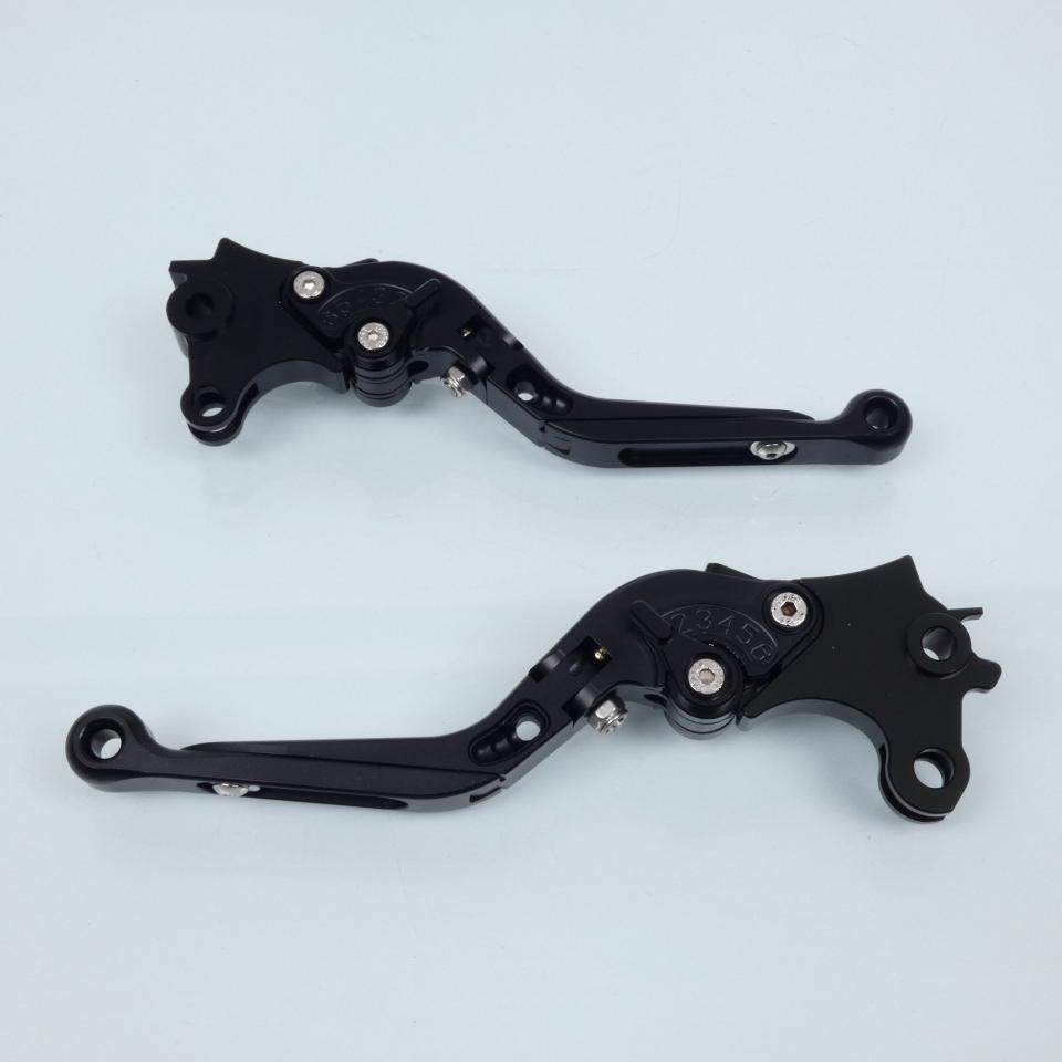Levier frein droit Sifam noir en alu CNC pour moto BMW R 1200 GS LC