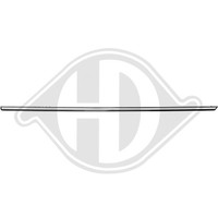 1611034 Zier-/Schutzleiste, TüR Hinten Rechts FüR MERCEDES-BENZ 123 Stufenheck (