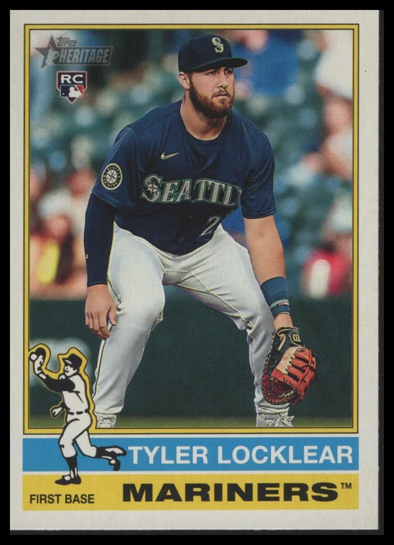 2025 Topps Heritage #447 Tyler Locklear