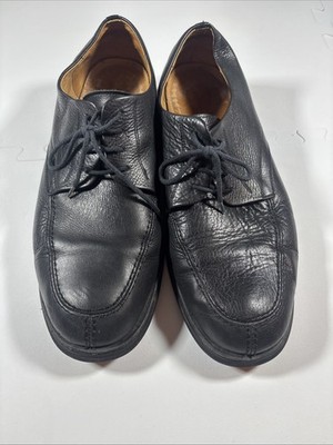 Sandro Moscolini Dress Shoes Mens 13 D Vineyard Oxford Black Leather Lace Up