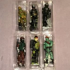 G.I. Joe Black Major A Lot Of Six Various Figures. Complete Free Shipping.￼
