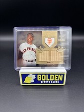 Willie Mays 2011 Topps Tier One Top Shelf Dual #TSR48 Game Used Bat Relic /99