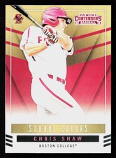 2015 Panini Contenders #16 Chris Shaw School Colors