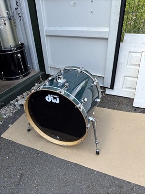 22x18'' DW Pacific Bassdrum. Grünlackierung. 22 Zoll Portofrei