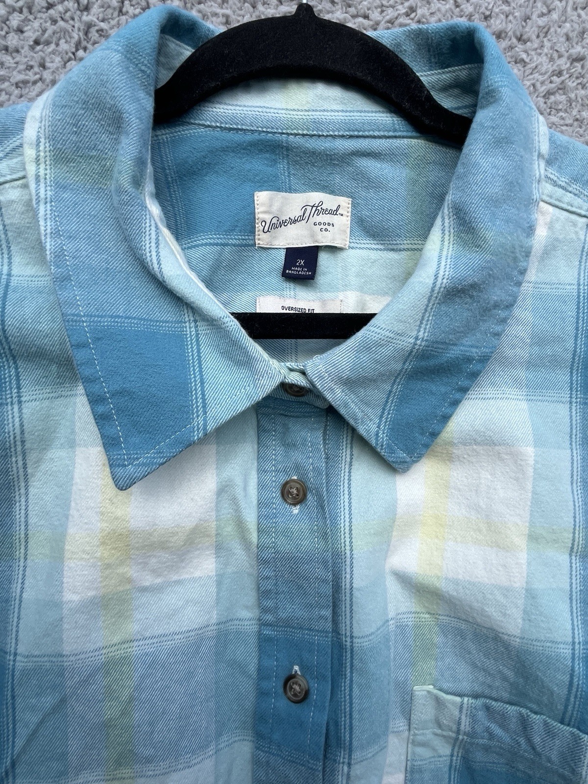 Universal Thread Flannel Shirt Button Down  Overs… - image 4
