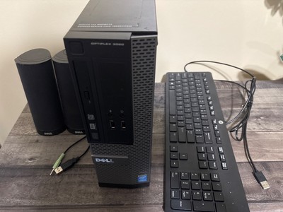 Dell Desktop Computer Tower Core i5 8GB Windows 10, Speakers and and keyboard 
