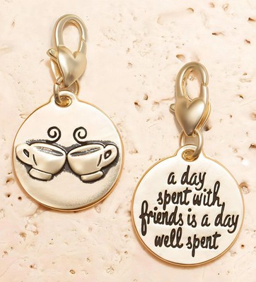 Amanda Blu Gold 1-Tone Charm - Mugs