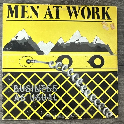 Men At Work Business As Usual LP Vinyl 12" 33 RPM Rock Columbia 1982 FC 37978