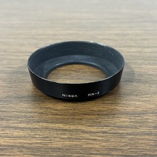 Genuine Nikon HN-2 52mm Metal Lens Hood for 28mm f/3.5 Made in Japan VTG Camera