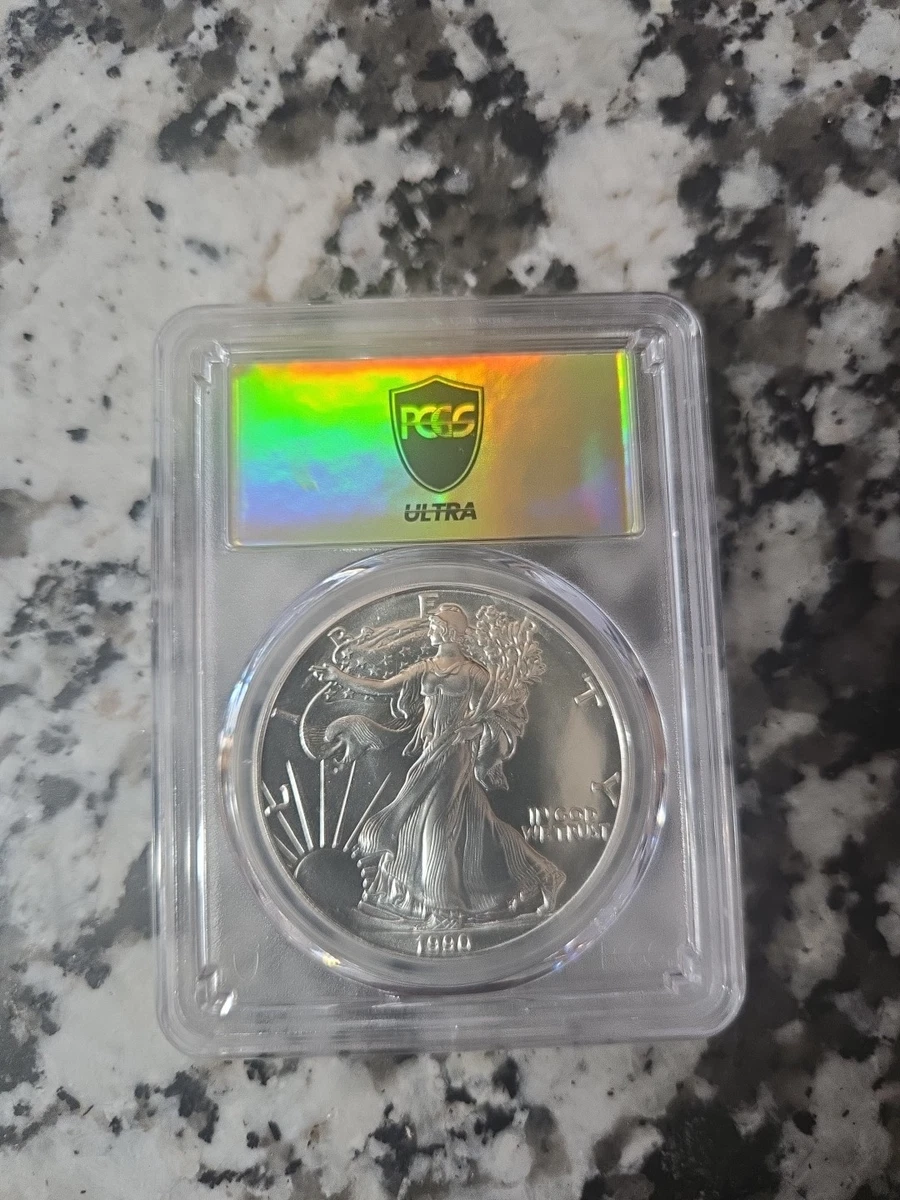 American Eagle MS 69 Graded 1990 Silver Bullion Coins for sale | eBay