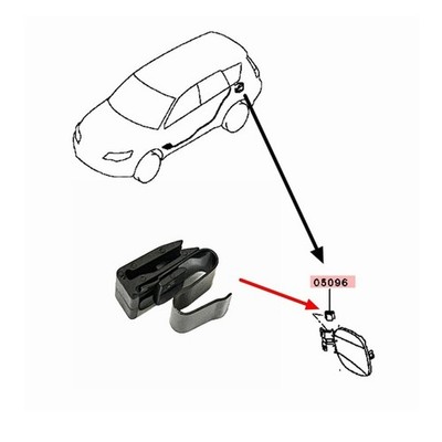 Für Eclipse Fuel Latch Clip Tankklappe Reparatur OEM-kompatibel Ersatzteil