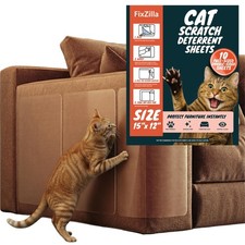 Anti Cat Scratch Furniture Protector Double Sided Tape Sheets Couches 10 PCS