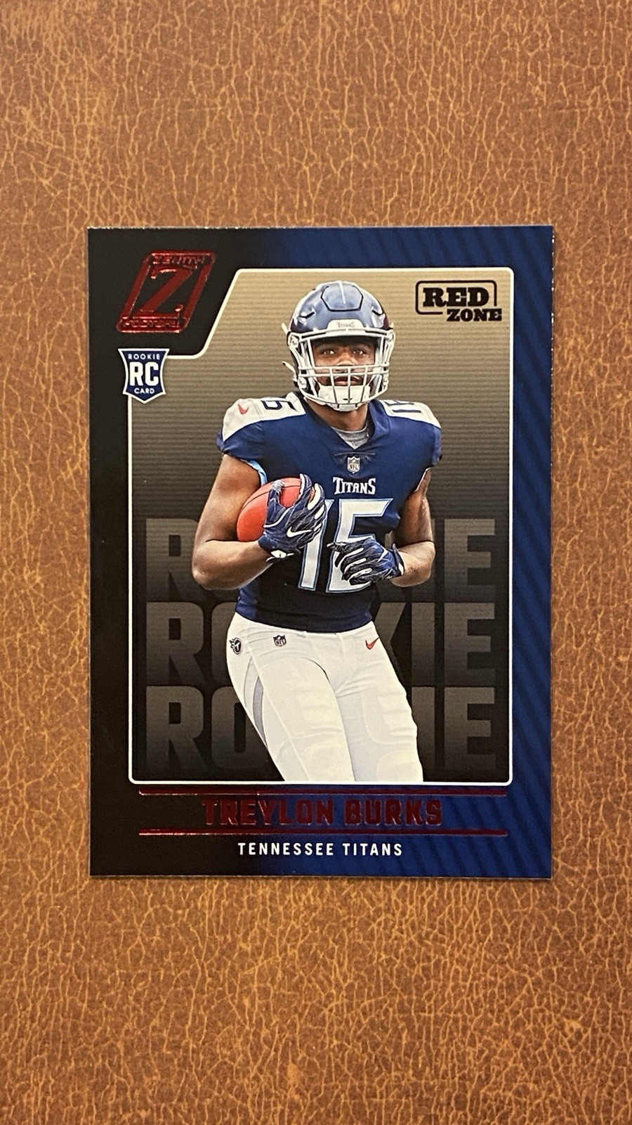 2022 Panini Zenith Rookies Treylon Burks #112 Red Zone (RC) - Tennessee Titans