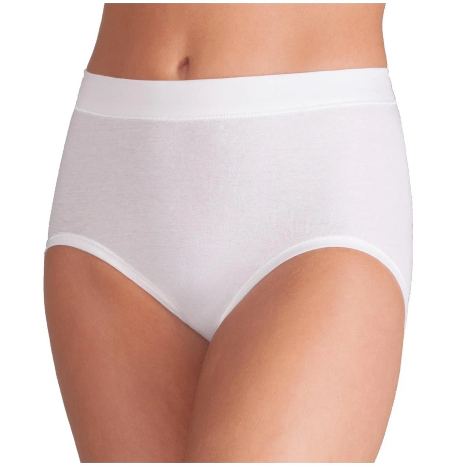 Esge Damen Taillenslips 5er Pack Unterhosen Baumwolle Feinripp Weichelastikbund - Bild 1 von 1
