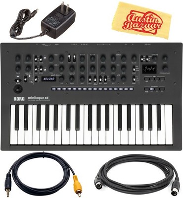 鍵盤楽器 korg minilogue xd polyanalog synthesizer KORG minilogue xd Polyphonic Analog Synthesizer Black
