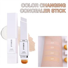 2 in 1 Color Changing Foundation Balm Concealer Stick Facial Brightening Makeup