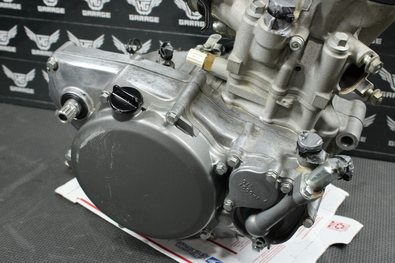 2018 SUZUKI RMZ250 COMPLETE OEM ENGINE MOTOR CRANKCASES TOP BOTTOM END NICE!