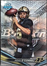 2022 Bowman's Best University #24 Aidan O'Connell Purdue Boilermakers NIL